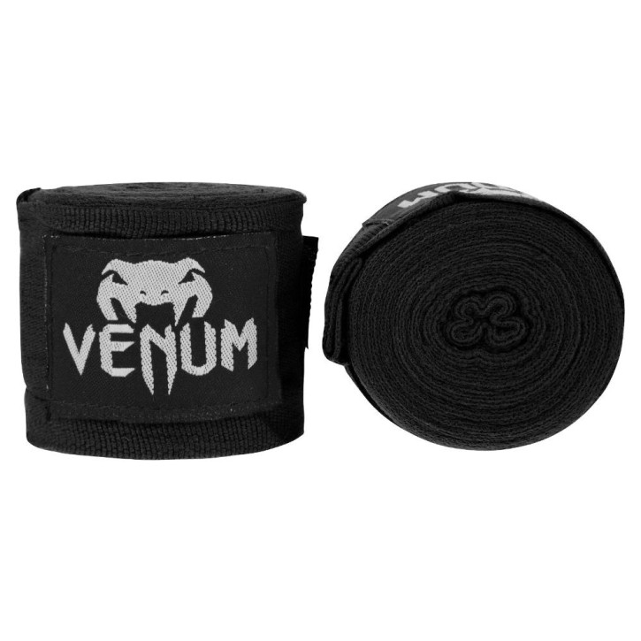 Venum Kontact Boxing Handwraps 450cm Black