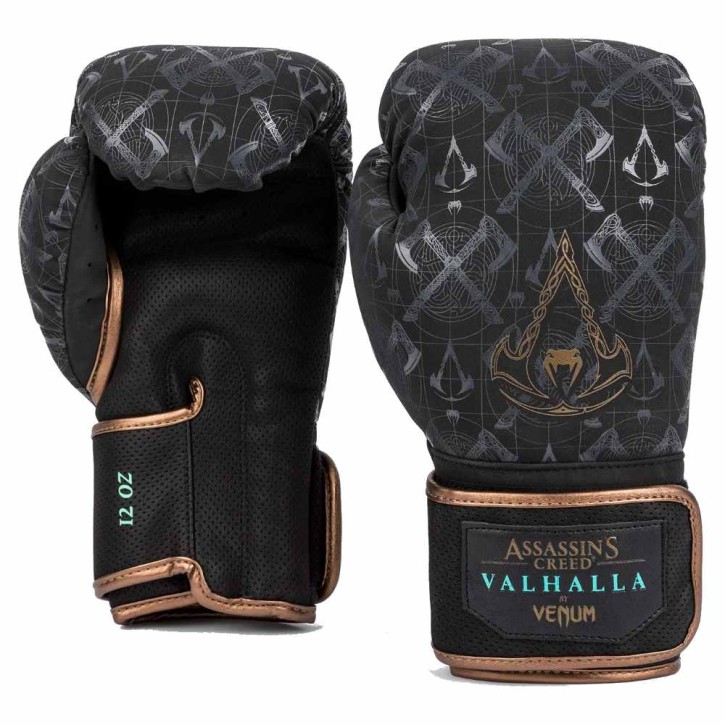 Venum Assassin's Creed Reloaded Boxing Gloves Black