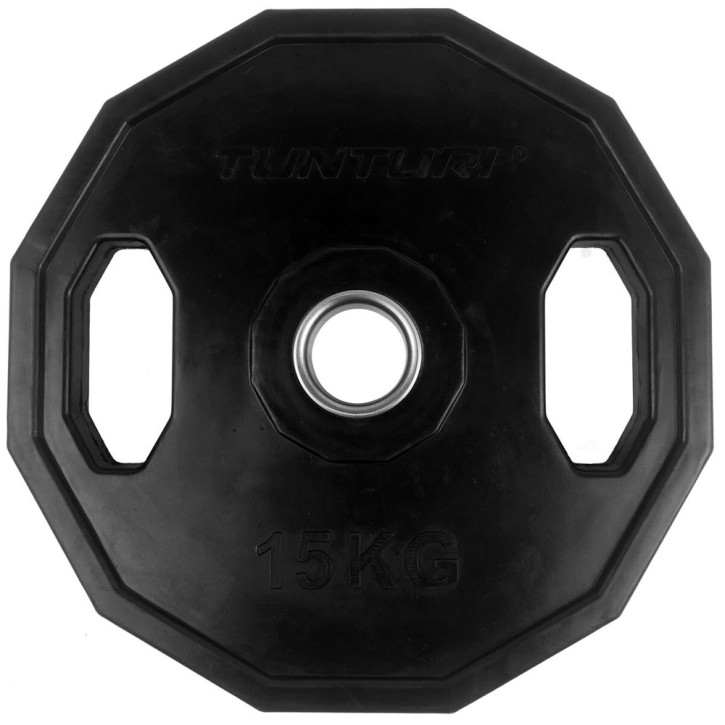 Tunturi Olympic rubber weight plate 15 0kg