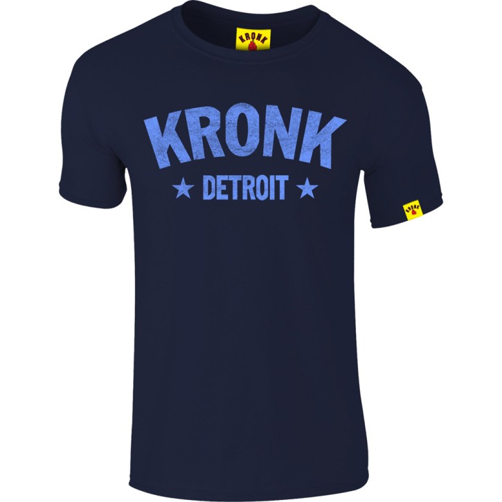 Kronk Detroit Stars Slimfit T-Shirt Navy