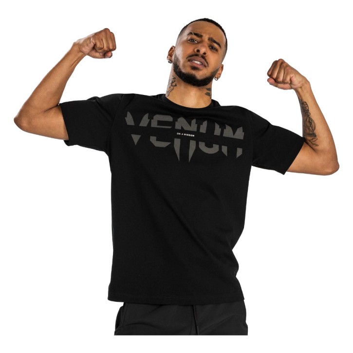 Venum On a Mission T-Shirt Schwarz