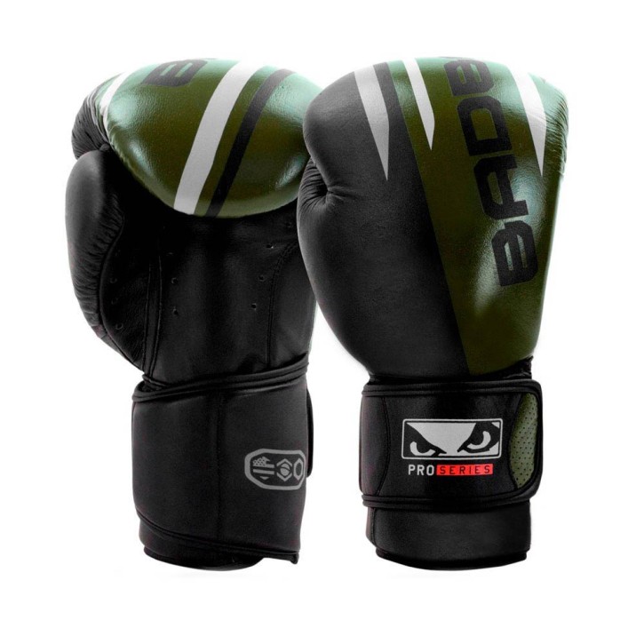 Bad Boy Pro Series Advanced Boxing Gloves Black Green
