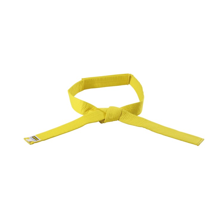 Kwon Clubline Kids Velcro Belt Yellow