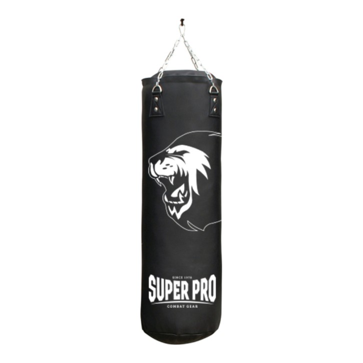 Super Pro Vertical Logo Luxury Boxsack 120cm Gefüllt Schwarz