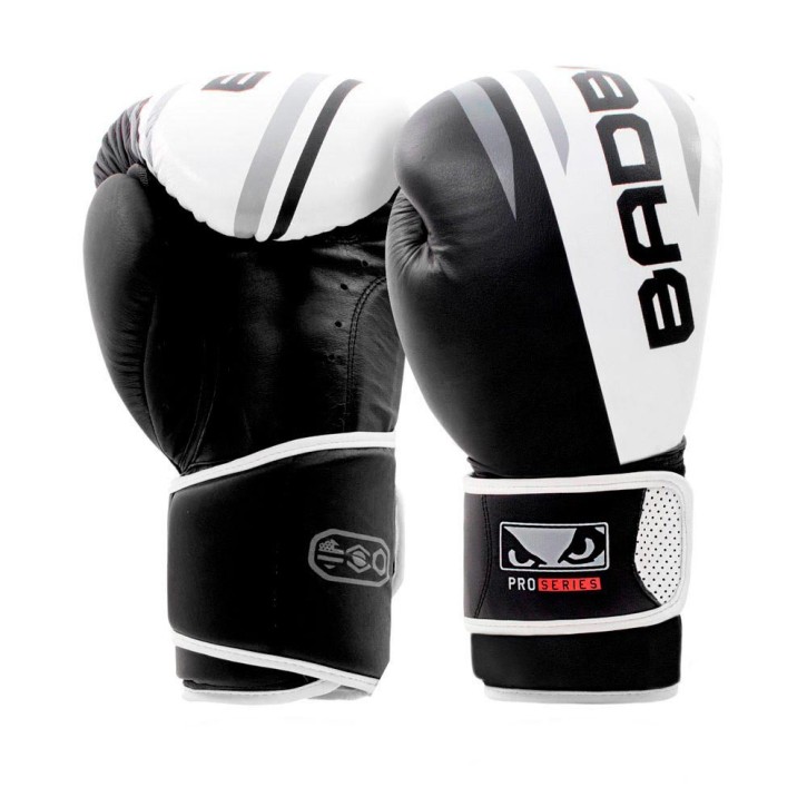Bad Boy Pro Series Advanced Boxing Gloves Black White
