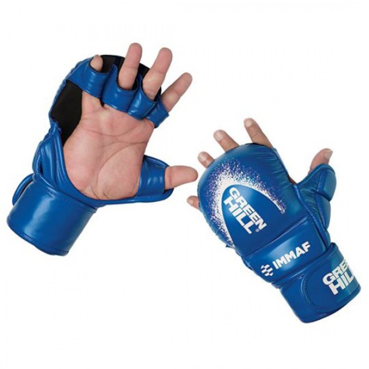 Green Hill IMMAF Approved MMA Glove Blue