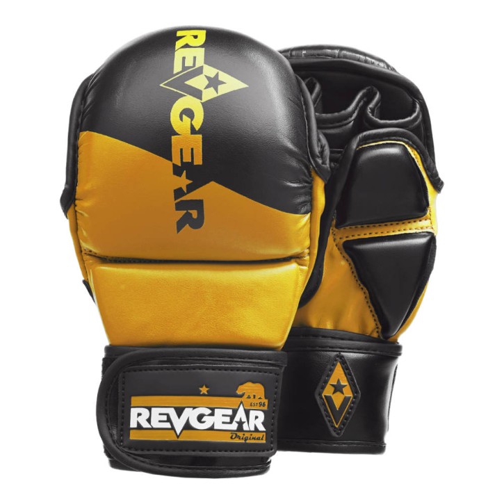 Revgear Pinnacle MMA Training Handschuh schwarz gold