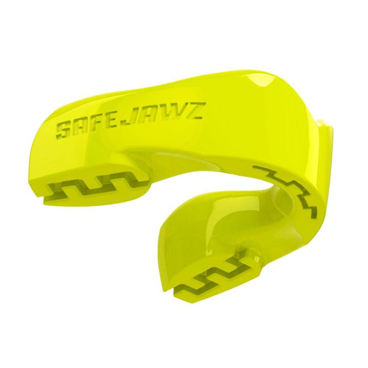 Safe Jawz Intro Series Mouthguard Neon Yellow