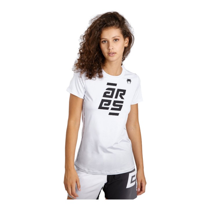 Venum X Ares Frauen Dry Tech T-Shirt Weiss