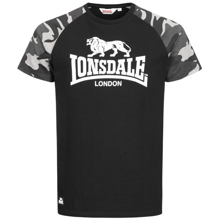 Lonsdale T-Shirt Kensington Black Camo