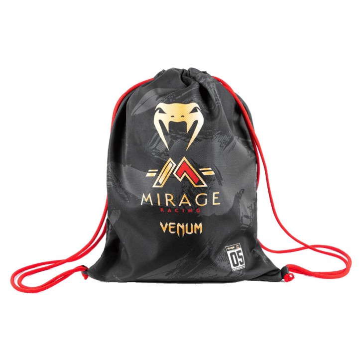 Venum X Mirage Drawstring Bag Turnbeutel Schwarz Gold