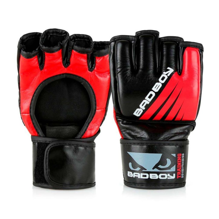 Bad Boy Training Series Impact MMA Gloves Without Thumb Black Re