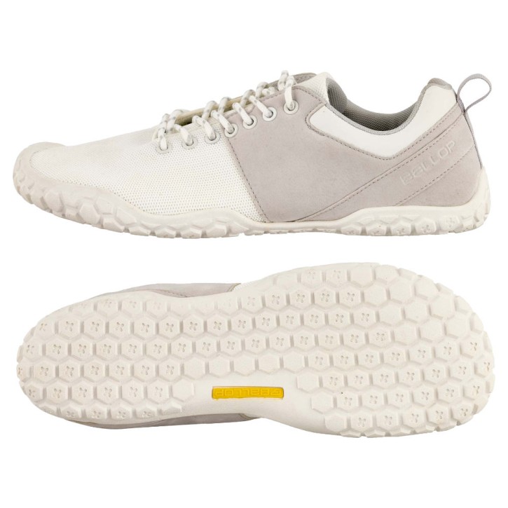 Ballop Bneed Barefoot Shoes White