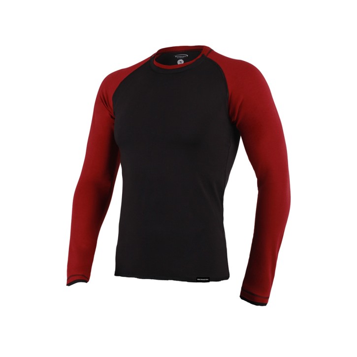 Abverkauf Berserk Long Sleeve Shirt Black Red L