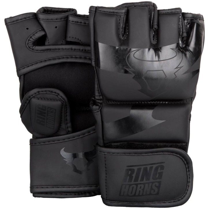 Ringhorns Charger MMA Gloves Black Black