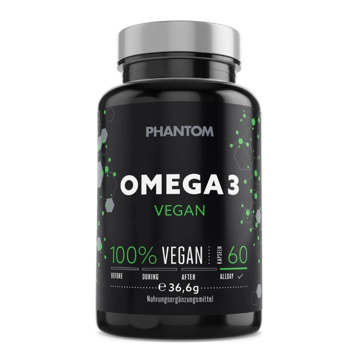 Phantom Omega 3 Vegan 60 Kapseln