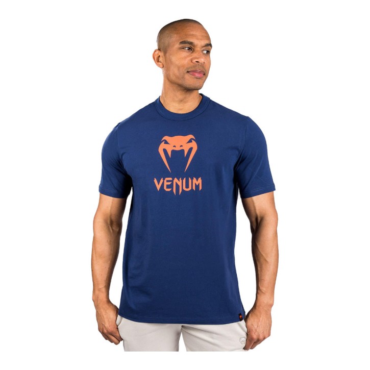 Venum Classic T-Shirt Navy Orange