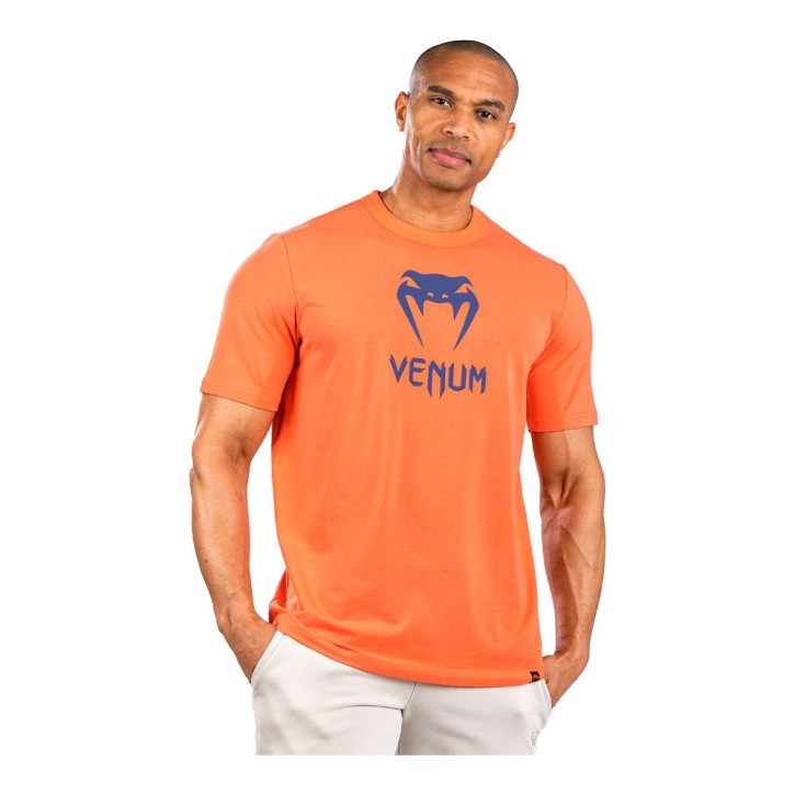 Venum Classic T-Shirt Orange Navy
