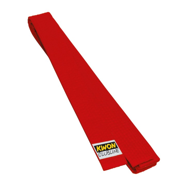 Kwon Clubline Soft Belt 4cm Red