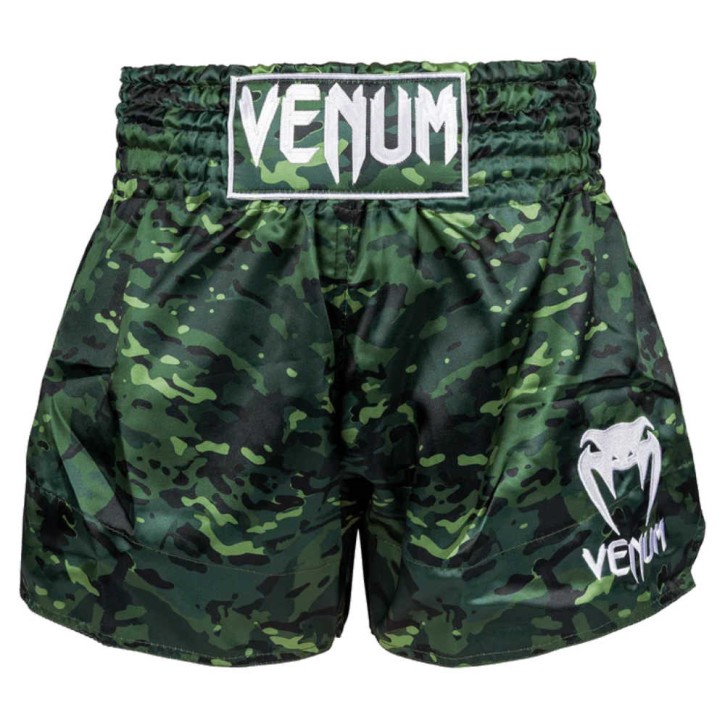 Venum Classic Muay Thai Shorts Forest Camo