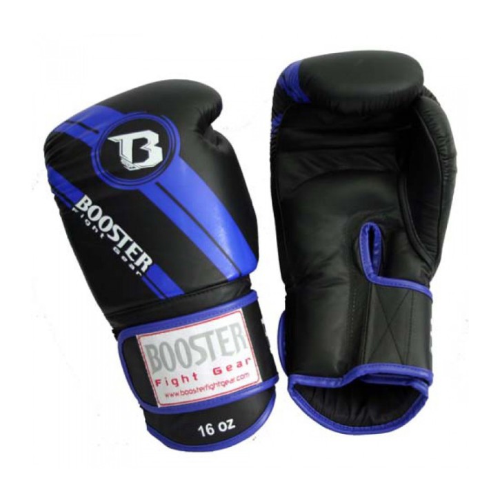 Booster Boxhandschuhe BGL 1 V3 Black Blue Leather