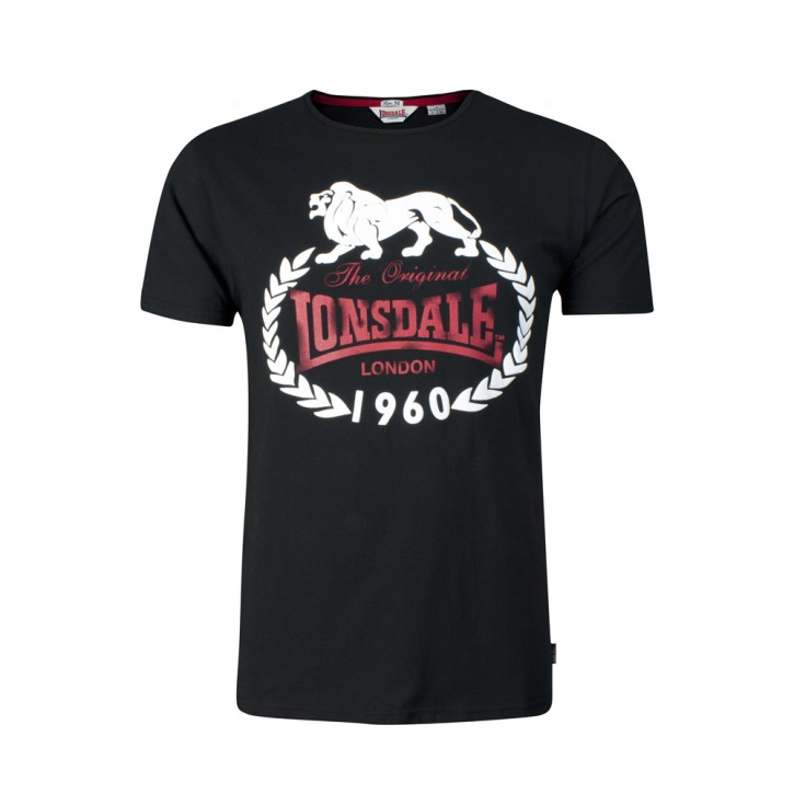 Lonsdale Original 1960 SlimFit T-Shirt Schwarz