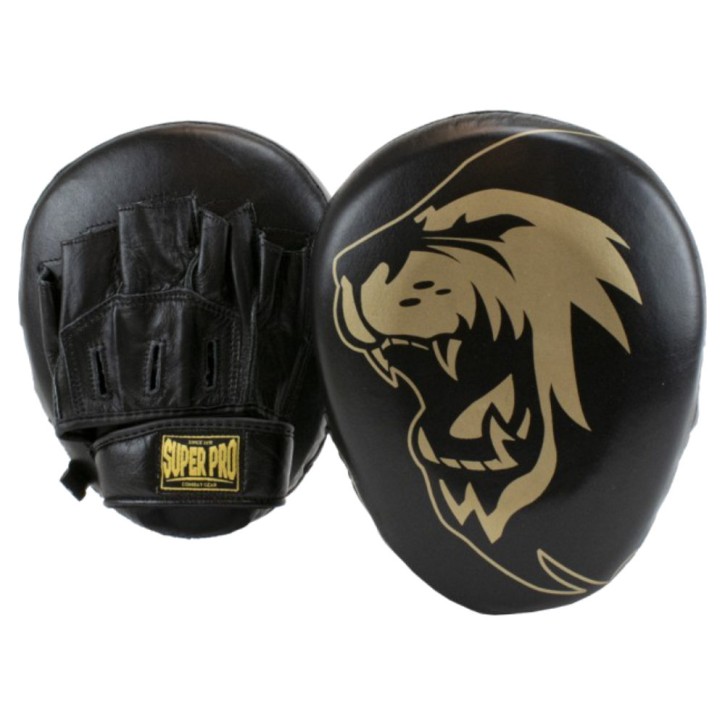 Super Pro Combat Gear Micro Mitts Black Gold Mitts