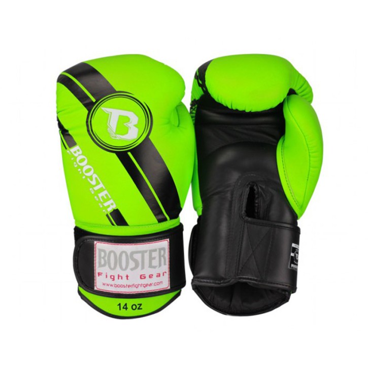 Booster Boxhandschuhe BGL 1 V3 Neon Green Leather