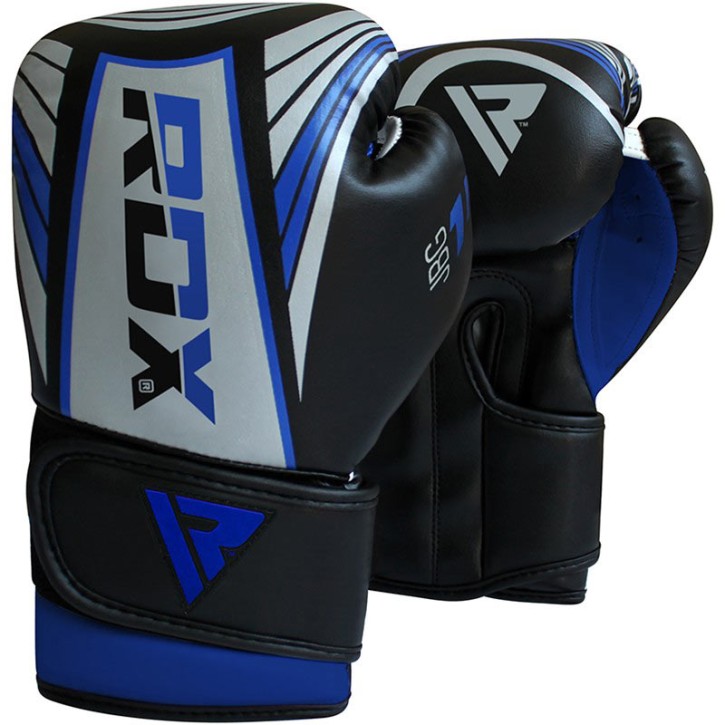 RDX Boxing Gloves Kids JBG-1U Silver Blue