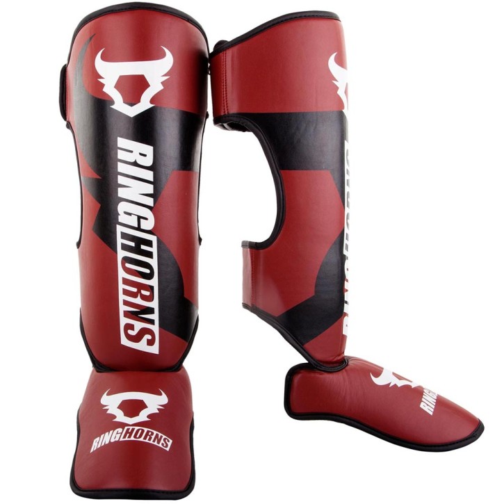 Ringhorn's Charger Shinguards Insteps Red