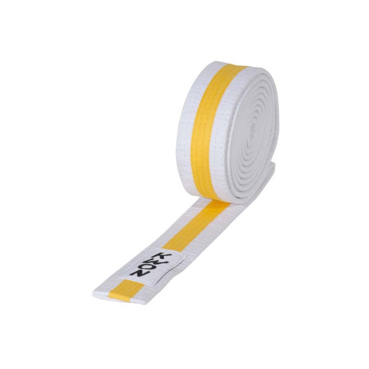 Kwon Budo Belt 4cm White Yellow White