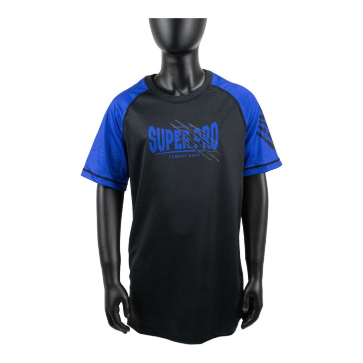 Super Pro Combat Gear Performance-Shirt Wolf Kids schwarz blau