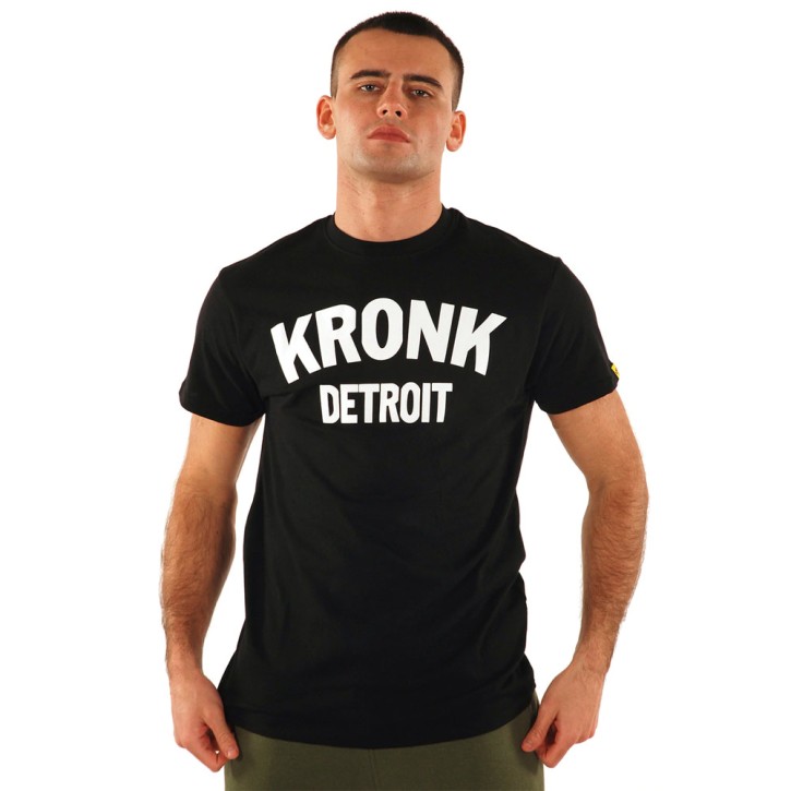 Kronk Detroit T-Shirt Black White