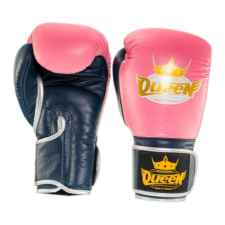 Abverkauf Queen Pro 3 Damen Boxhandschuhe pink Blue
