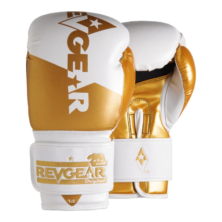 Revgear Pinnacle Boxandschuh Youth weiss gold