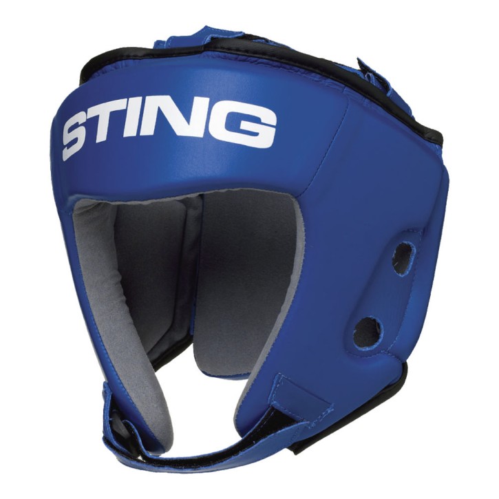 Sting IBA Competition Headguard Blue