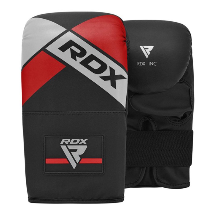 RDX F2 Boxing Bag Mitts Silver Black