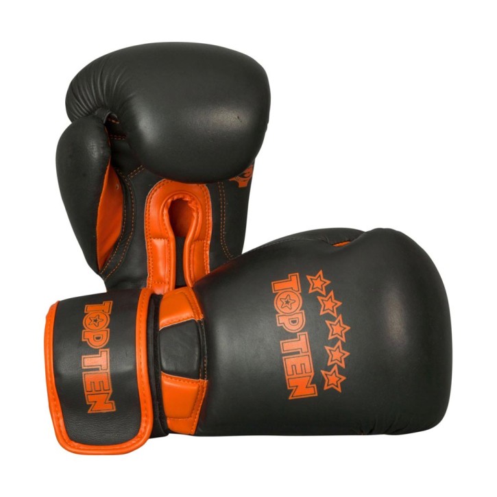 Top Ten Elite Dual boxing gloves 12oz orange
