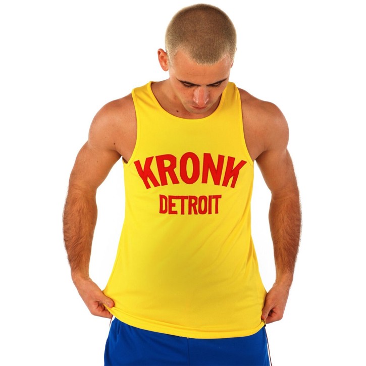 Kronk Detroit Appl. Training Gym Vest Yellow