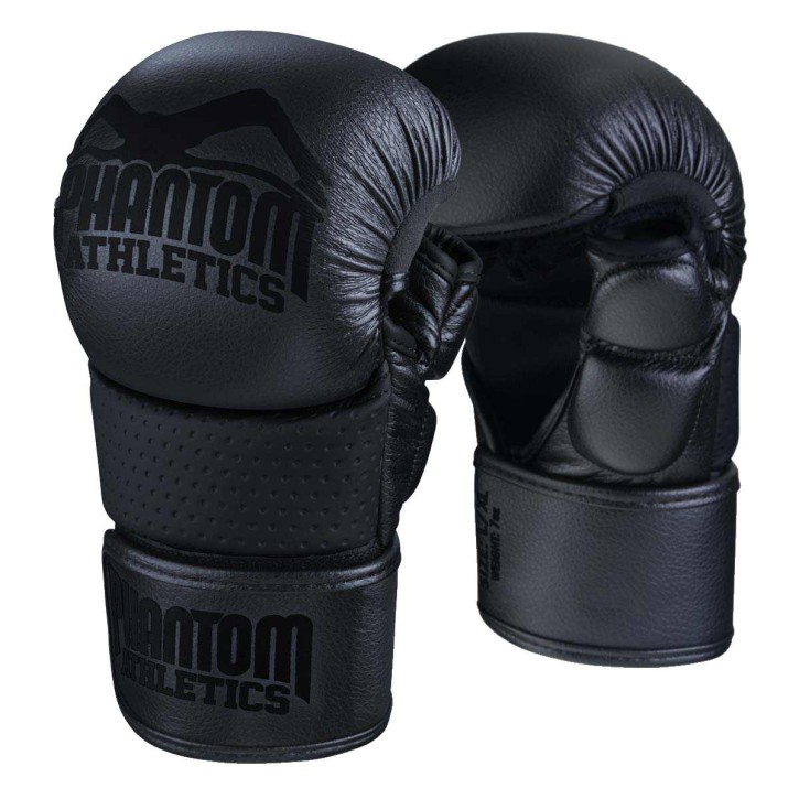 Phantom Riot Blackout Edition MMA Handschuhe Black