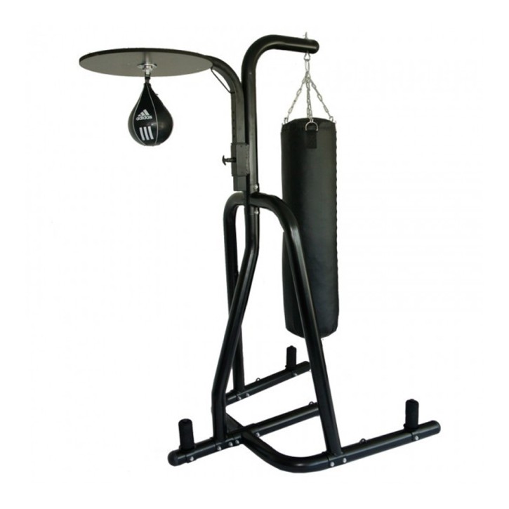 Victory Sports punching bag stand with speedball platform