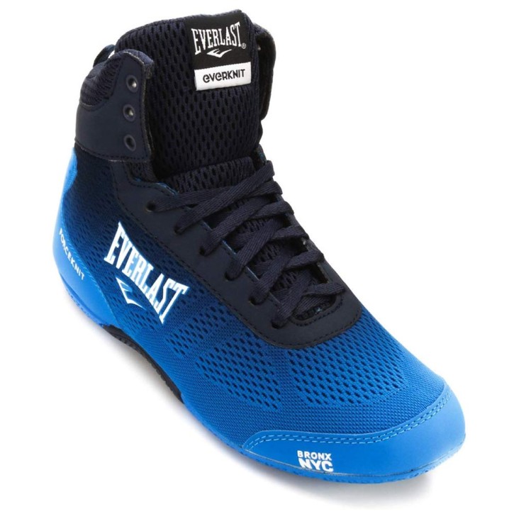 Everlast Force Knit Boxing Shoes Blue 1077
