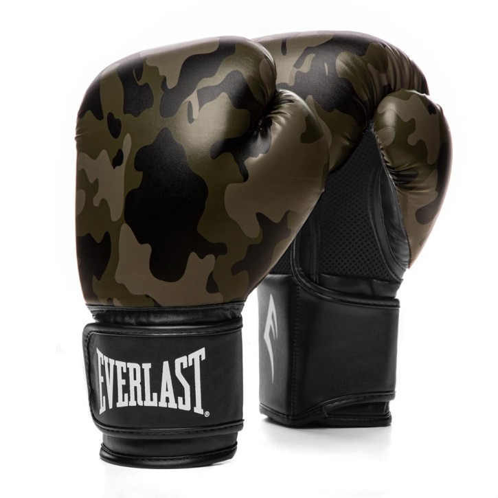 Everlast Spark training boxing gloves camo