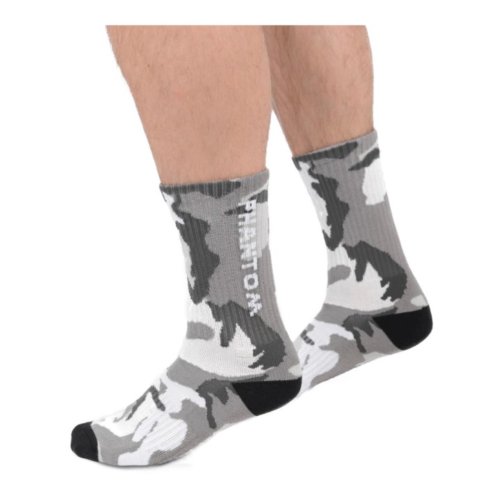 Phantom Performance Socks Camo Grey