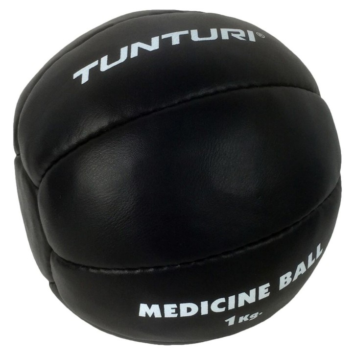 Tunturi Medizinball schwarz 1kg