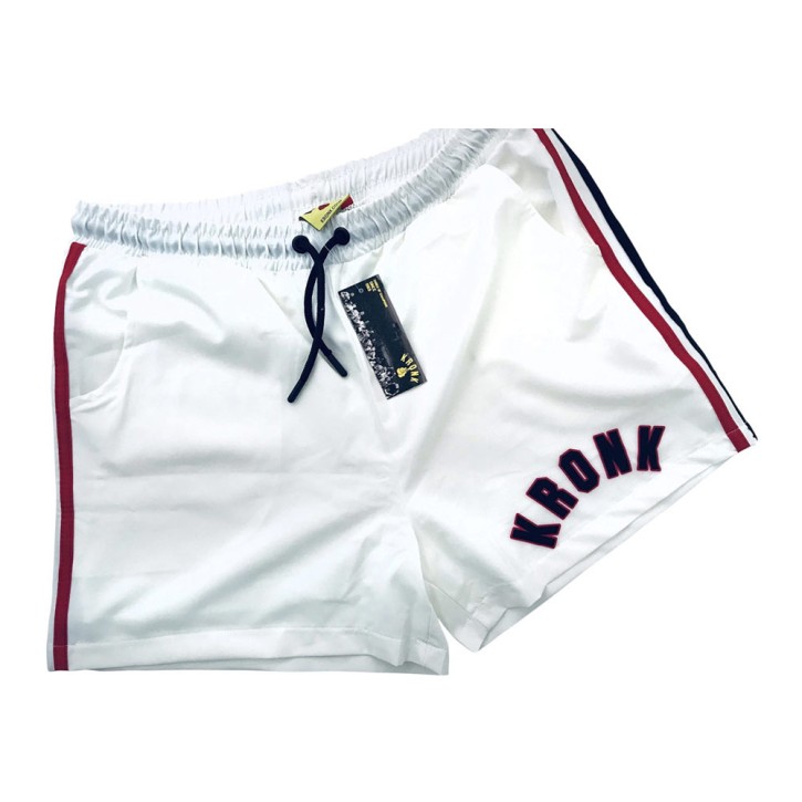 Kronk War Shorts White