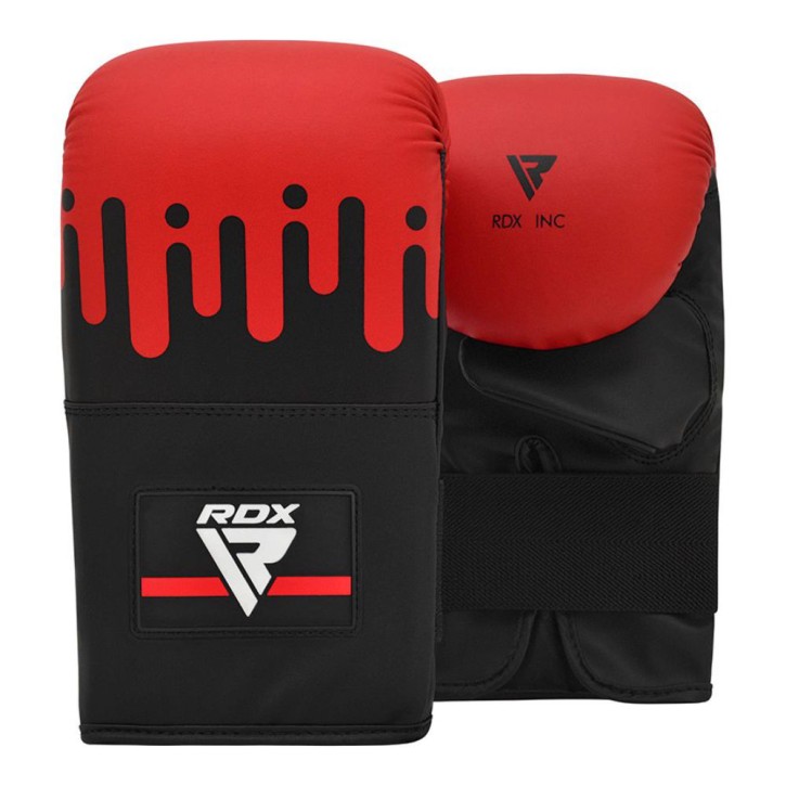 RDX Punching Bag Gloves F9 Black Red