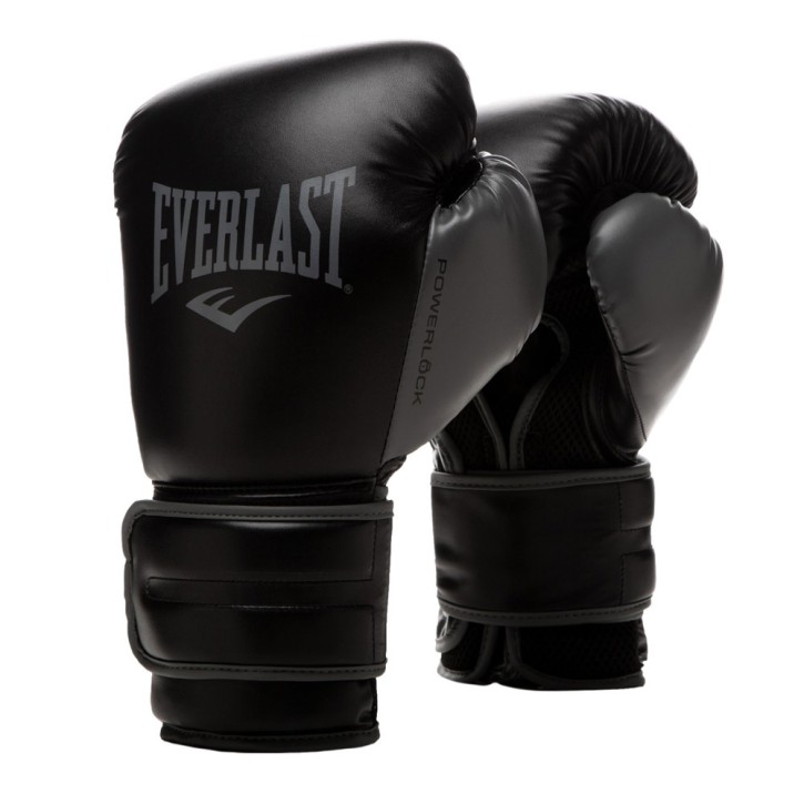 Everlast Powerlock 2R Boxing Gloves Black