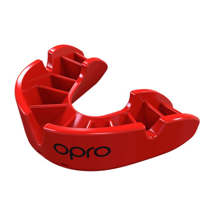 Opro Bronze Mouthguard JR Red