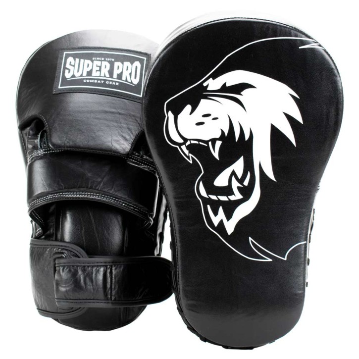 Super Pro Hand Pad Long Curved Leather